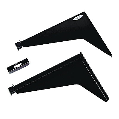 AdirOffice Drop Lift Blueprint Storage Wall Rack, Assorted Document Sizes Accommodated, 7.9" x 1.2" x 7.1", Black (ALHI616BLK)