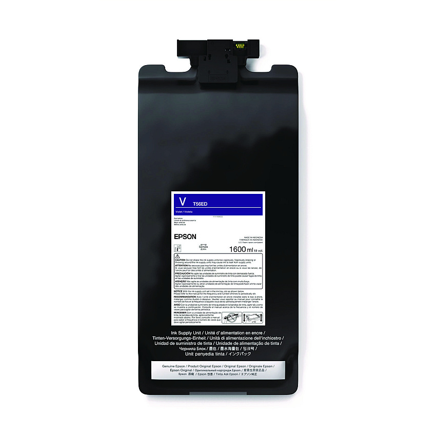 Epson T56ED20 (T56E) UltraChrome PRO12 Ink, 1.6 L, Violet