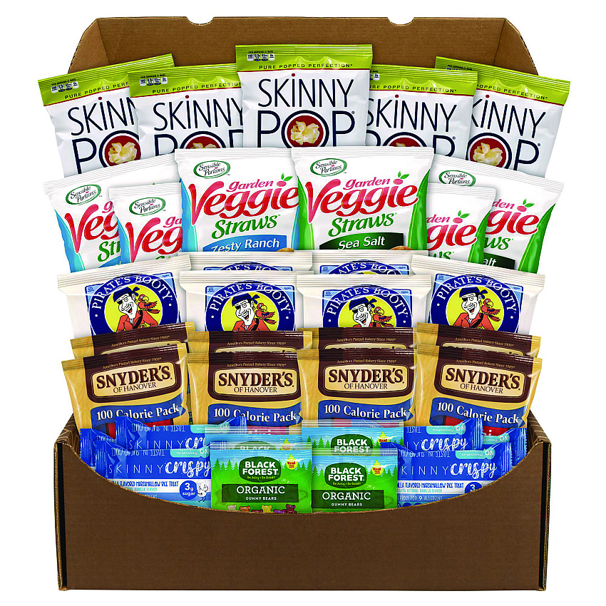 Snack Box Pros Healthy Snack Box, 37 Assorted Snacks/Box (GRR700S0005)