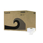 Boardwalk JRT Jr. Bath Tissue, Jumbo, Septic Safe, 1-Ply, White, 3.3" x 2,000 ft, 12/Carton (BWK6101)