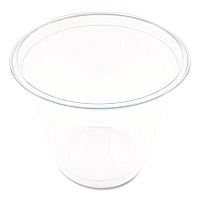 Boardwalk Clear Plastic PET Cups, 9 oz, 50/Pack (BWKPET9SPK)
