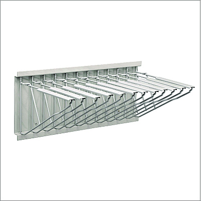 AdirOffice Large File Blueprint Pivot Wall Rack, Assorted Document Sizes Accommodated, 11" x 15.8" x 23.9", Gray (ALHI617)