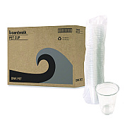 Boardwalk Clear Plastic PET Cups, 14 oz, 50/Bag, 20 Bags/Carton (BWKPET14)