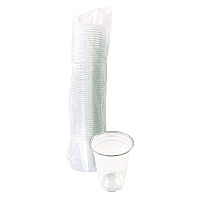 Boardwalk Clear Plastic PET Cups, 14 oz, 50/Pack (BWKPET14PK)