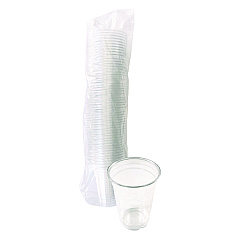 Boardwalk Clear Plastic PET Cups, 14 oz, 50/Pack (BWKPET14PK)