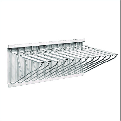 AdirOffice Large File Blueprint Pivot Wall Rack, Assorted Document Sizes Accommodated, 11" x 15.8" x 23.9", White (ALHI617WHI)