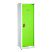 AdirOffice Steel Storage Locker, 1 Compartment, 15 x 15 x 48, Green (ALHI62901GRN)