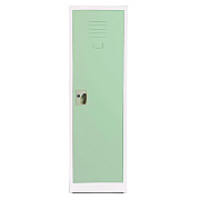 AdirOffice Steel Storage Locker, 1 Compartment, 15 x 15 x 48, Misty Green (ALHI62901MGRN)
