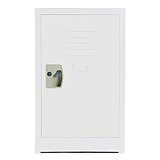 AdirOffice Steel Storage Locker, 1 Compartment, 15 x 15 x 24, White (ALHI62902WHI)