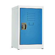 AdirOffice Steel Storage Locker, 1 Compartment, 15 x 15 x 24, Blue (ALHI62902BLU)