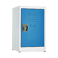 AdirOffice Steel Storage Locker, 1 Compartment, 15 x 15 x 24, Blue (ALHI62902BLU)
