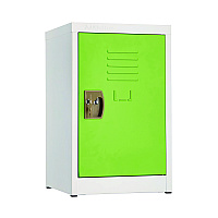AdirOffice Steel Storage Locker, 1 Compartment, 15 x 15 x 24, Green (ALHI62902GRN)
