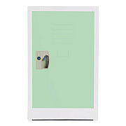 AdirOffice Steel Storage Locker, 1 Compartment, 15 x 15 x 24, Misty Green (ALHI62902MGRN)