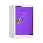 AdirOffice Steel Storage Locker, 1 Compartment, 15 x 15 x 24, Purple (ALHI62902PUR)