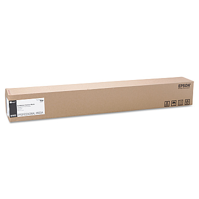 Epson Exhibition Canvas, 23 mil, 44" x 40 ft, Matte White (EPSS045259)
