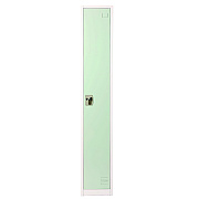 AdirOffice Steel Storage Locker, 1 Compartment, 12 x 12 x 72, Misty Green (ALHI629201MGRN)