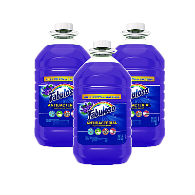 Fabuloso Antibacterial Multi-Purpose Cleaner, Lavender Scent, 169 oz Bottle, 3/Carton (CPC99507)