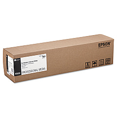Epson Exhibition Canvas, 23 mil, 24" x 40 ft, Matte White (EPSS045257)