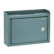 AdirOffice Medium Size Steel Multi-Purpose Secure Drop Box, 9.8 x 3.4 x 7.5, Gray (ALHI63102GRY)