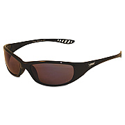 KleenGuard V40 Hellraiser Safety Glasses, Black Frame, Light Blue (KCC20542)