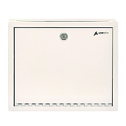AdirOffice Large Size Steel Multi-Purpose Secure Drop Box, 12 x 3 x 10, White (ALHI63103WHI)