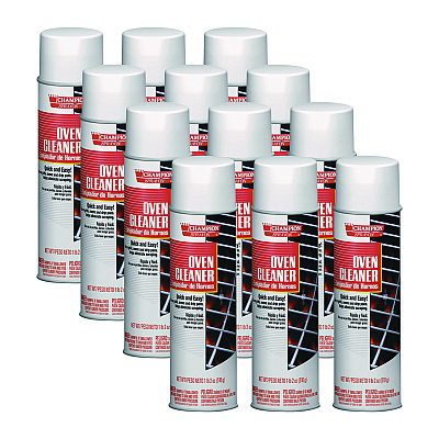 Chase Products Champion Sprayon Oven Cleaner, 18 oz Aerosol Spray, 12/Carton (CHP5177)