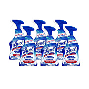 LYSOL Disinfectant Power Bathroom Foamer, Liquid, Unscented, 22 oz Trigger Spray Bottle, 6/Carton (RAC90036CT)