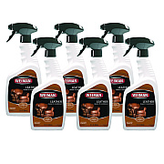 WEIMAN Leather Cleaner and Conditioner, Floral Scent, 22 oz Trigger Spray Bottle, 6/CT (WMN107)