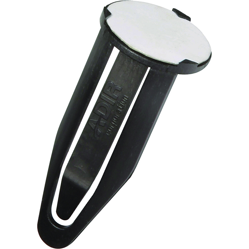 AdirOffice Clips for Plans, Blueprints, Maps and Posters, Small, Black, 50/Pack (ALHI636)