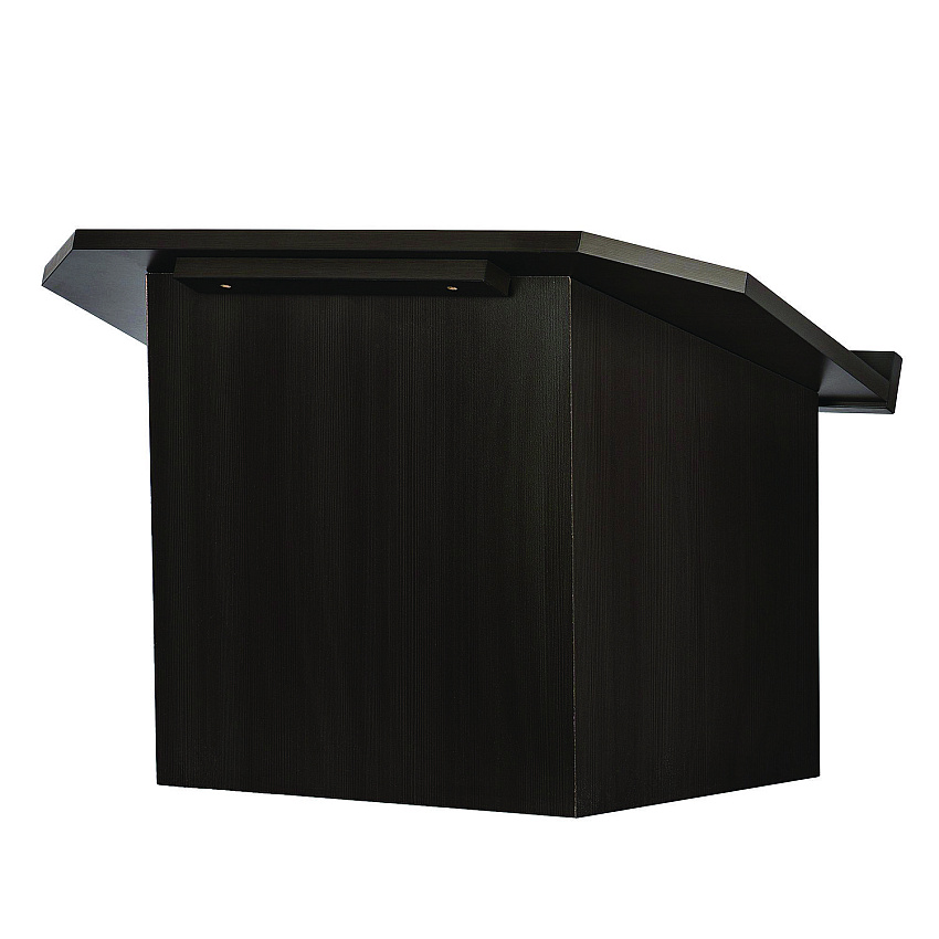 AdirOffice Foldable Tabletop Podium Lectern Speaker Stand, 27 x 16 x 19, Black (ALHI66105BLK)