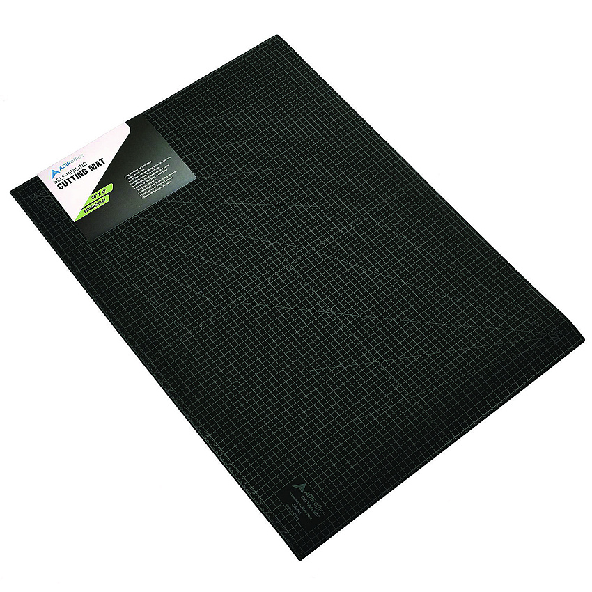 AdirOffice Reversible Self Healing Cutting Mat, 30 x 42, Green/Black (ALHICM3042)