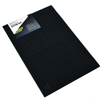 AdirOffice Reversible Self Healing Cutting Mat, 24 x 36, Green/Black (ALHICM2436)