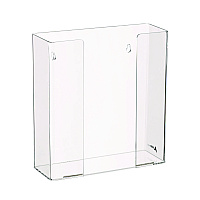 AdirMed Acrylic Glove Dispenser, Double Box Capacity, 10.2 x 3.5 x 10.8, Clear (ALHI90202)