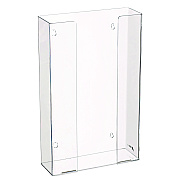 AdirMed Acrylic Glove Dispenser, Triple Box Capacity, 10.2 x 3.5 x 16.1, Clear (ALHI90203)
