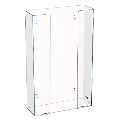 AdirMed Acrylic Glove Dispenser, Triple Box Capacity, 10.2 x 3.5 x 16.1, Clear (ALHI90203)