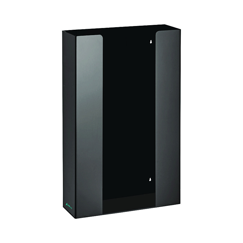 AdirMed Acrylic Glove Dispenser, Triple Box Capacity, 10.2 x 3.5 x 16.1, Black (ALHI90203BLK)