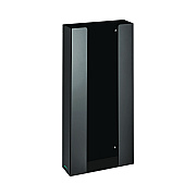 AdirMed Acrylic Glove Dispenser, Quad Box Capacity, 10.2 x 3.5 x 21.1, Black (ALHI90204BLK)