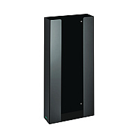AdirMed Acrylic Glove Dispenser, Quad Box Capacity, 10.2 x 3.5 x 21.1, Black (ALHI90204BLK)