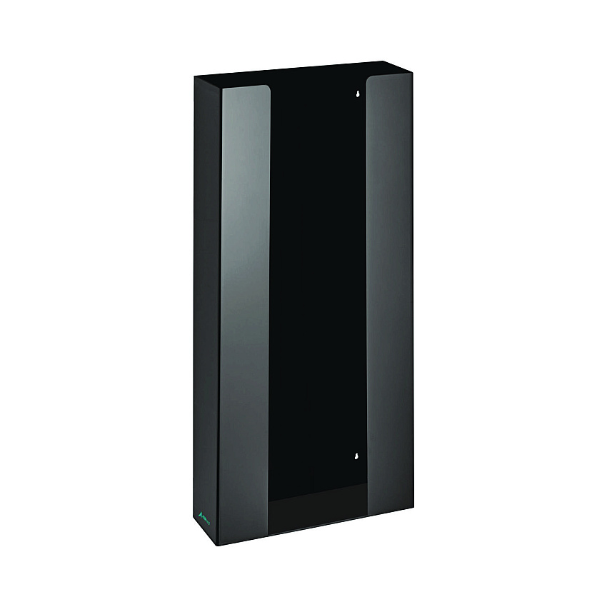 AdirMed Acrylic Glove Dispenser, Quad Box Capacity, 10.2 x 3.5 x 21.1, Black (ALHI90204BLK)