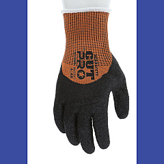 MCR Safety Cut Pro 92743LT Gloves, 10" Long, Large, Black/Orange, 12 Pairs (92743LTL)
