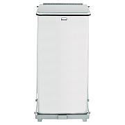 Rubbermaid Commercial Defenders Heavy-Duty Steel Step Can, 6.5 gal, Stainless Steel (RCPST12SSPL)