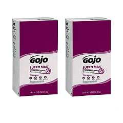 GOJO SUPRO MAX Hand Cleaner Refill, Cherry Scent, 5,000 mL, 2/Carton (GOJ758202)
