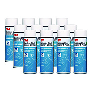 3M Stainless Steel Cleaner and Polish, Lime Scent, Foam, 21 oz Aerosol Spray, 12/Carton (MMM14002)