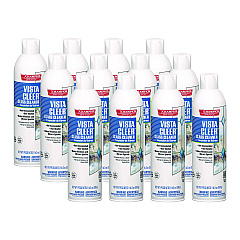 Chase Products Vista Cleer Ammonia-free, Clean Scent, 20 oz Aerosol Spray, 12/Carton (CHP5155)