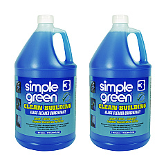 Simple Green Clean Building Glass Cleaner Concentrate, Unscented, 1gal Bottle (SMP11301)