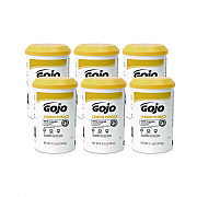 GOJO Pumice Hand Cleaner, Lemon Scent, 4.5 lb, 6/Carton (GOJ0915)