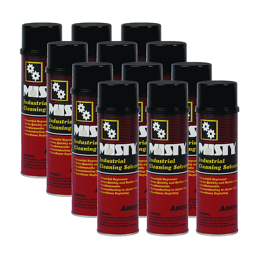 Misty ICS Energized Electrical Cleaner, 20 oz Aerosol Spray, 12/Carton (AMR1002262)