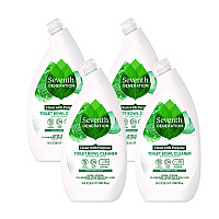 Seventh Generation Toilet Bowl Cleaner, Fresh Mint Scent, 24 oz Bottle, 4/Carton (SEV45166CT)