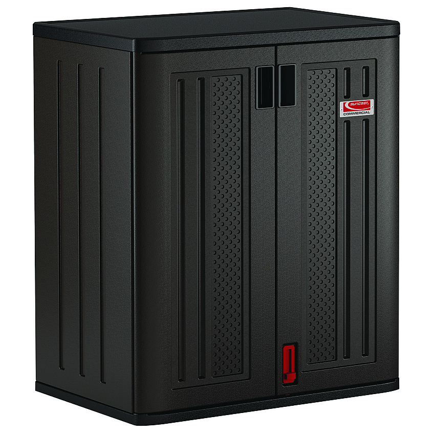 Suncast Commercial Base Storage Cabinet, 30 x 20.25 x 36, Gray (SUABMCCPD3600)