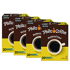 Philz Coffee Philtered Soul K Cups, Hazelnut, 80/Carton (GMT0119CT)